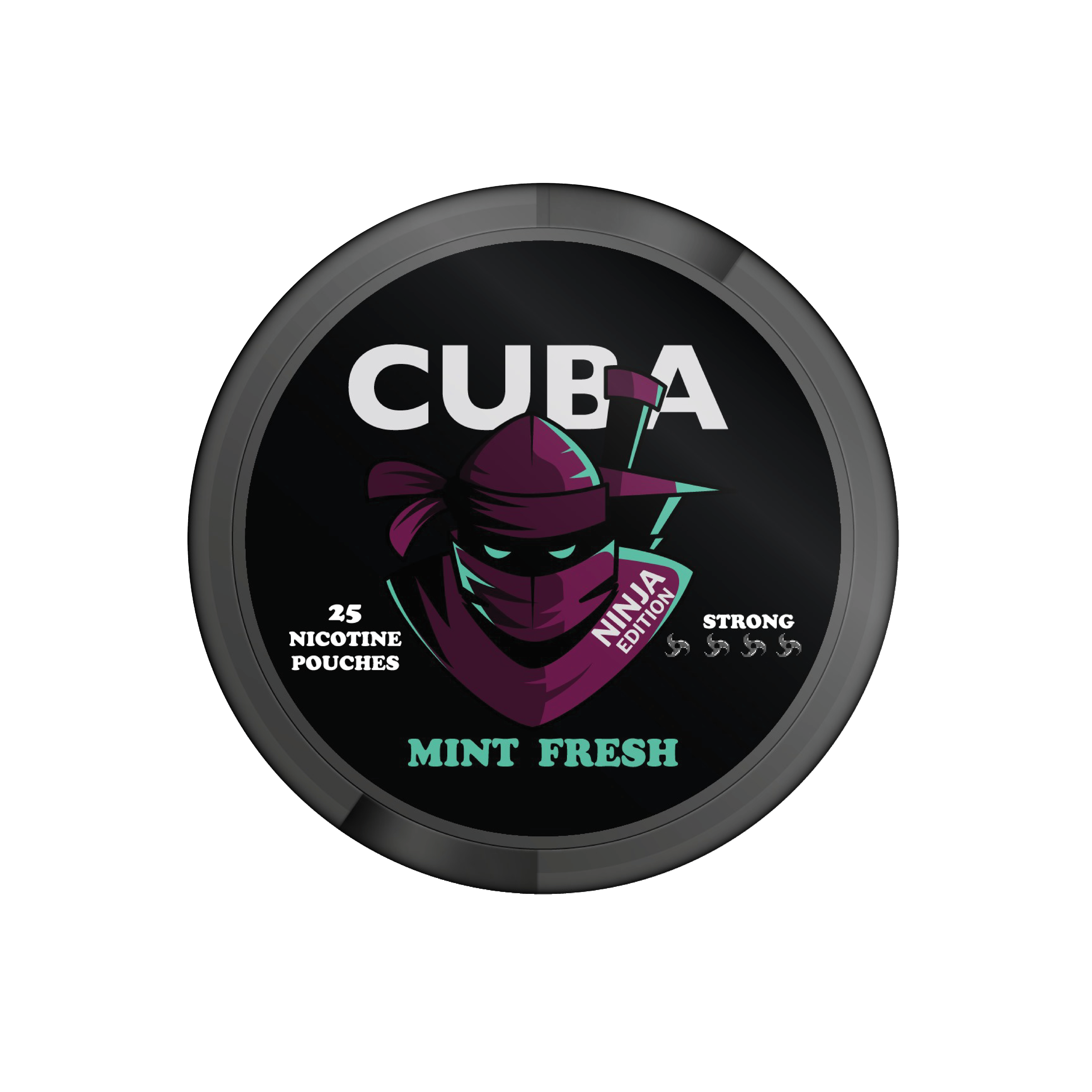 Cuba Ninja Mint Fresh Strong Slim Nicotine Pouches
