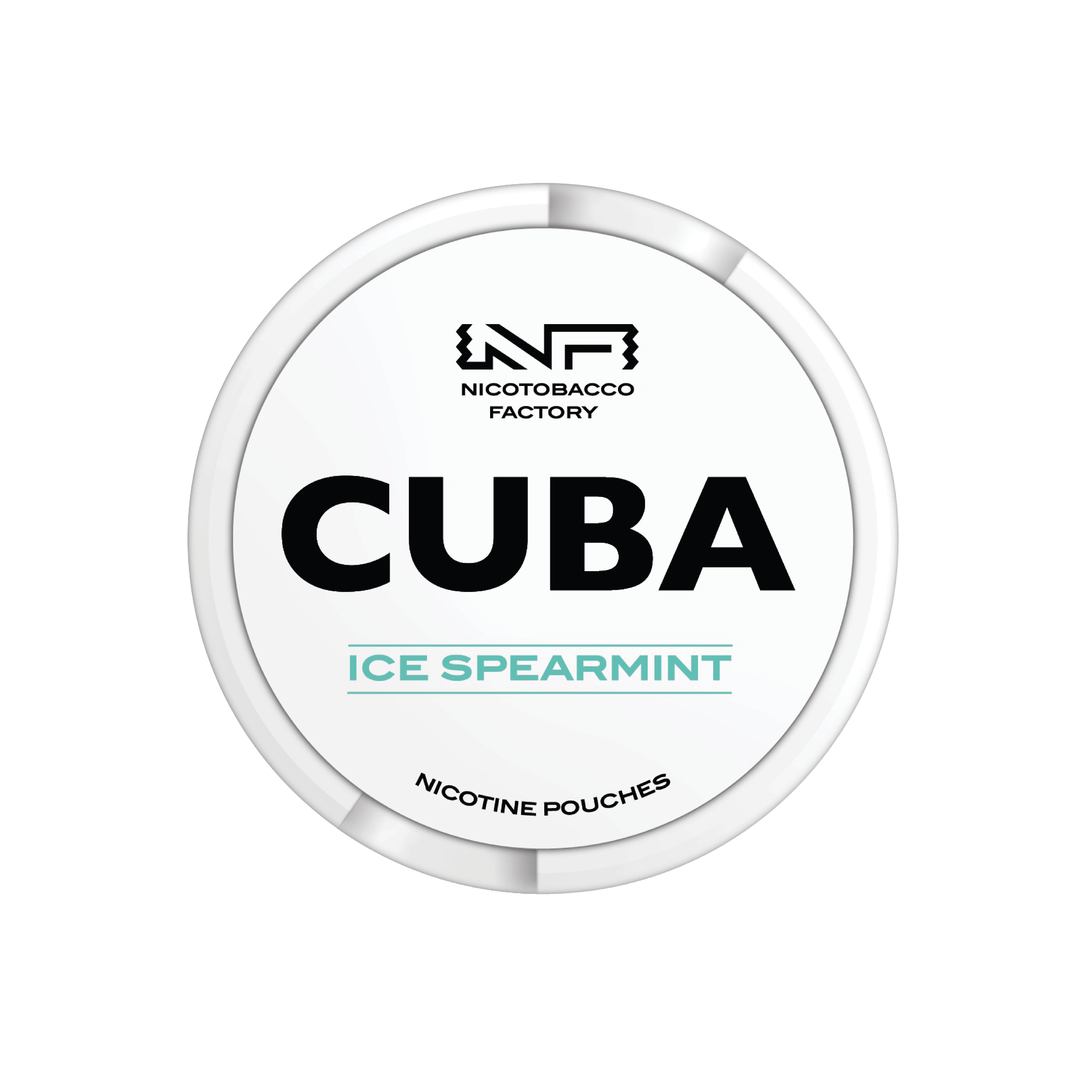 Cuba White Ice Spearmint Slim Nicotine Pouches