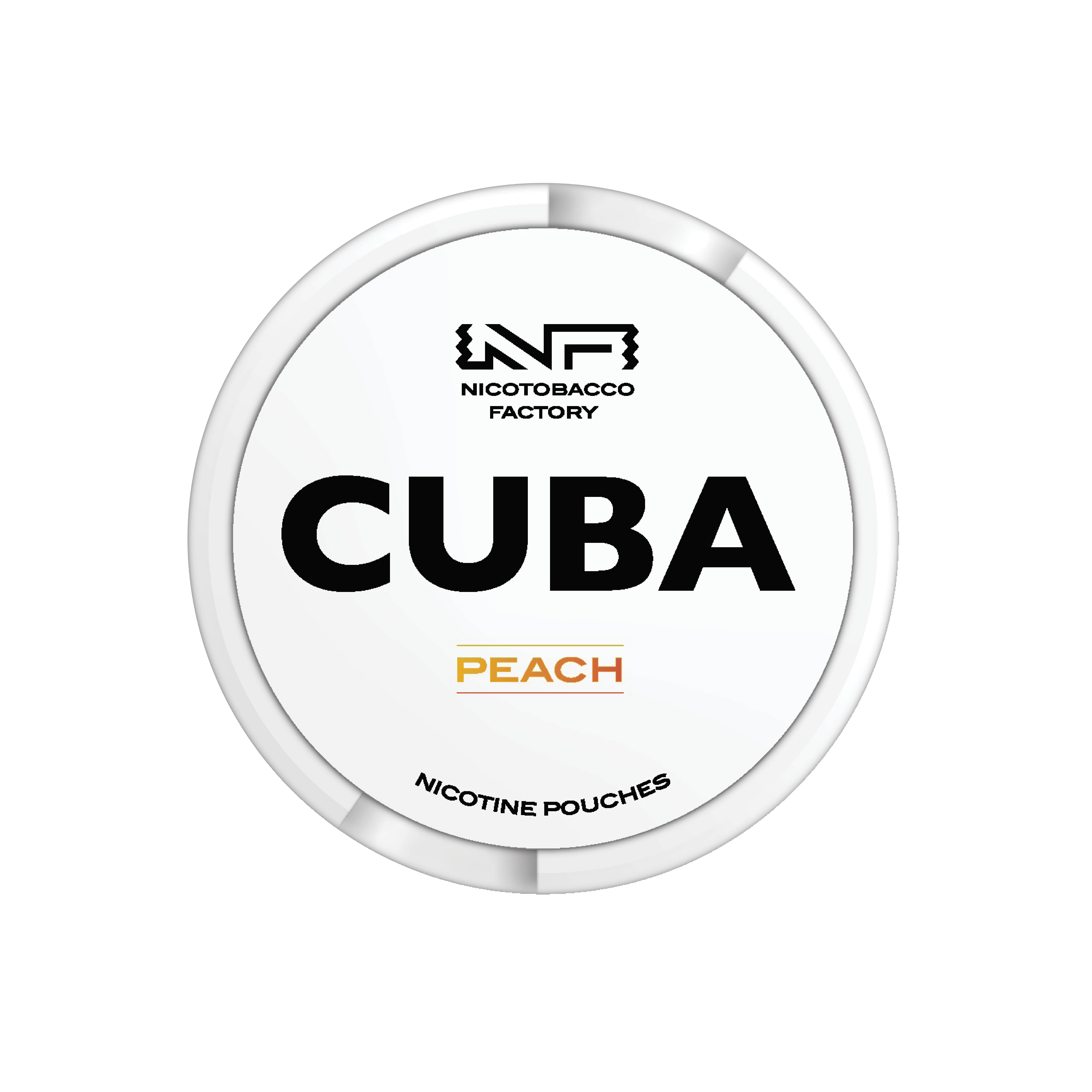 Cuba White Peach Slim Nicotine Pouches