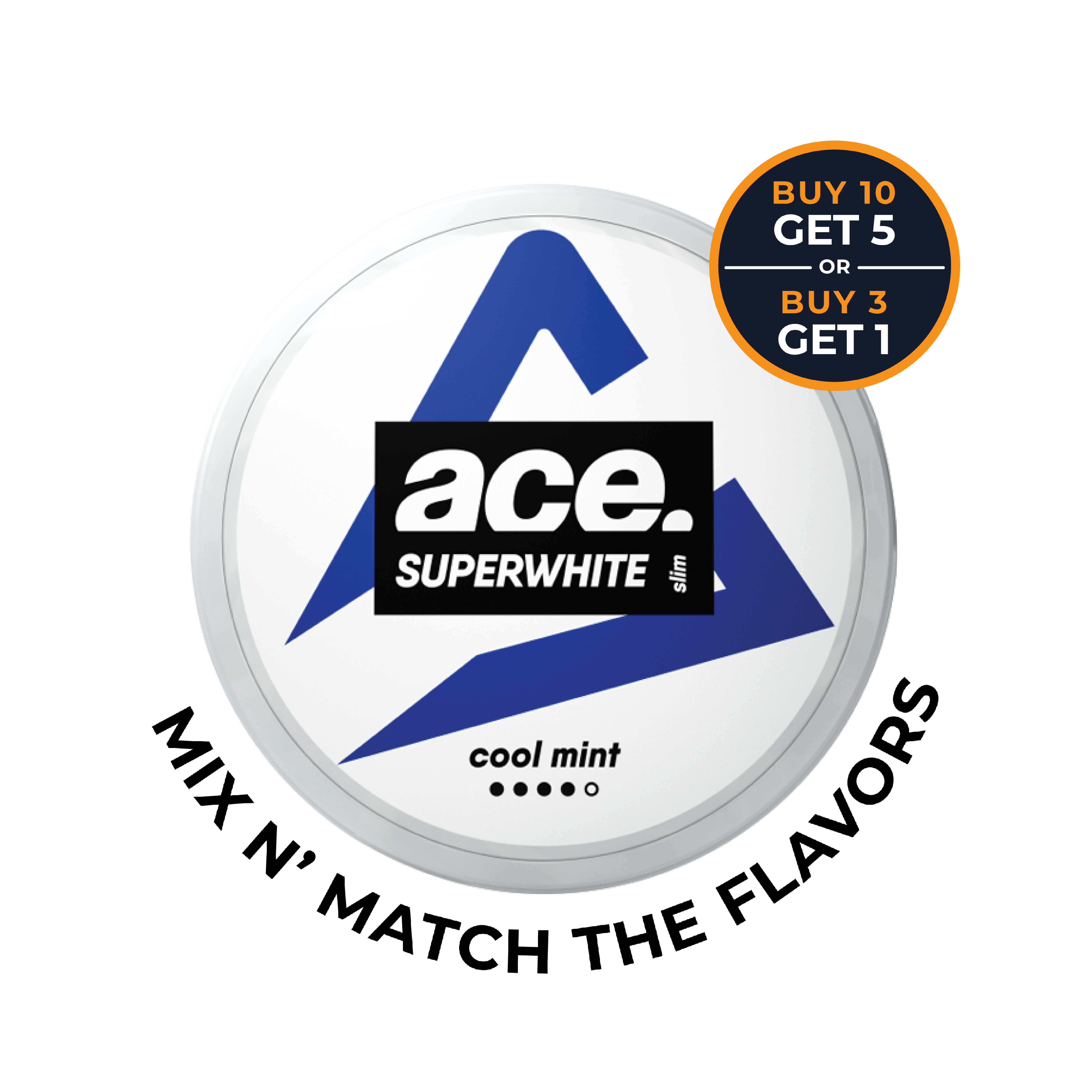 Ace Cool Mint Slim Nicotine Pouches