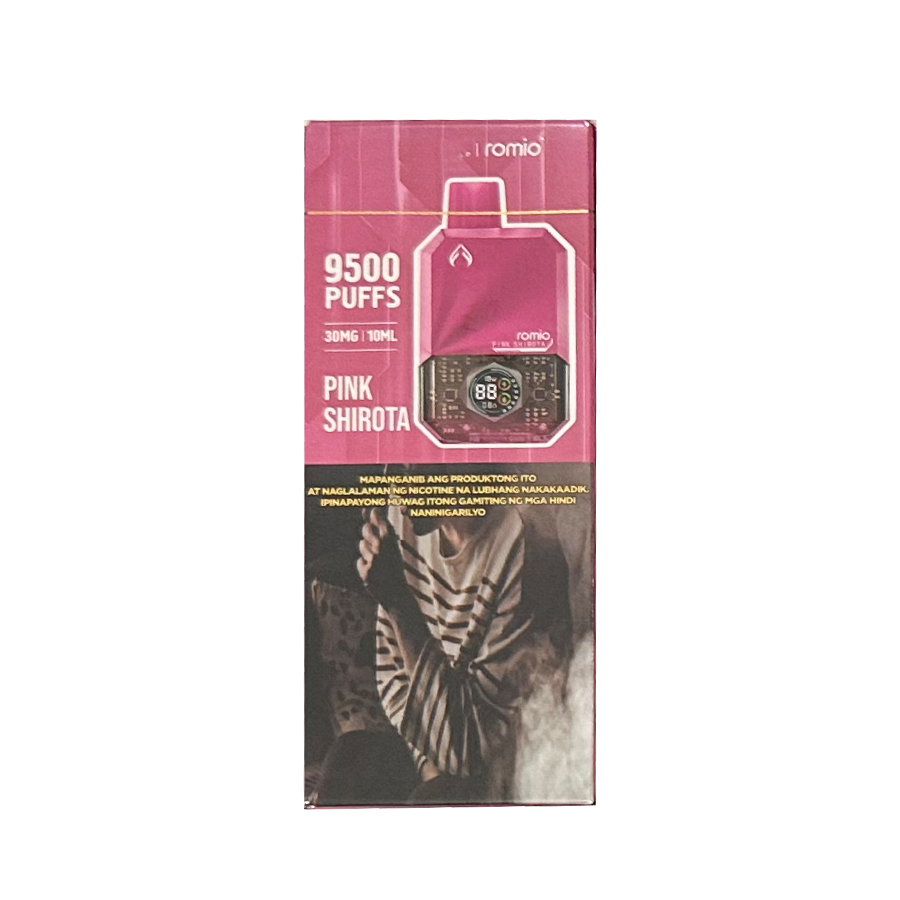 ROMIO V2 Pink Shirota 9500 Disposable Vape