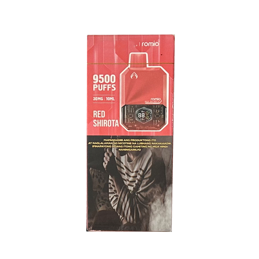 ROMIO V2 Red Shirota 9500 Disposable Vape