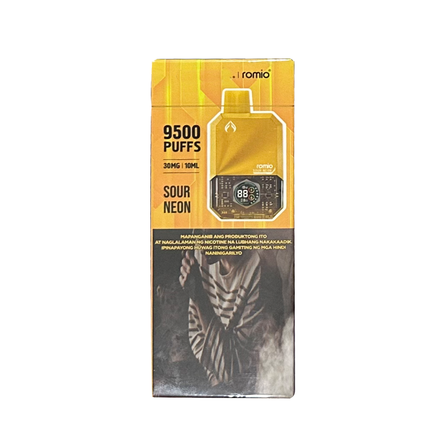 ROMIO V2 Sour Neon 9500 Disposable Vape