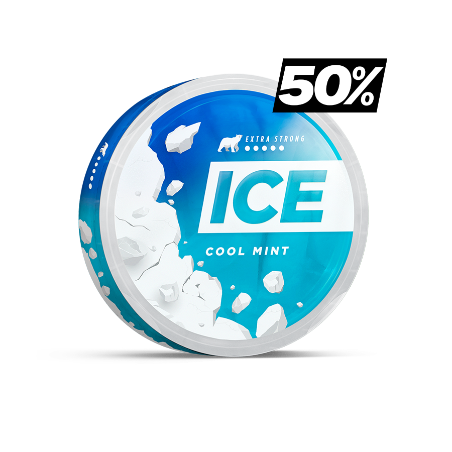 ICE Cool Mint Extra Strong Nicotine Pouches