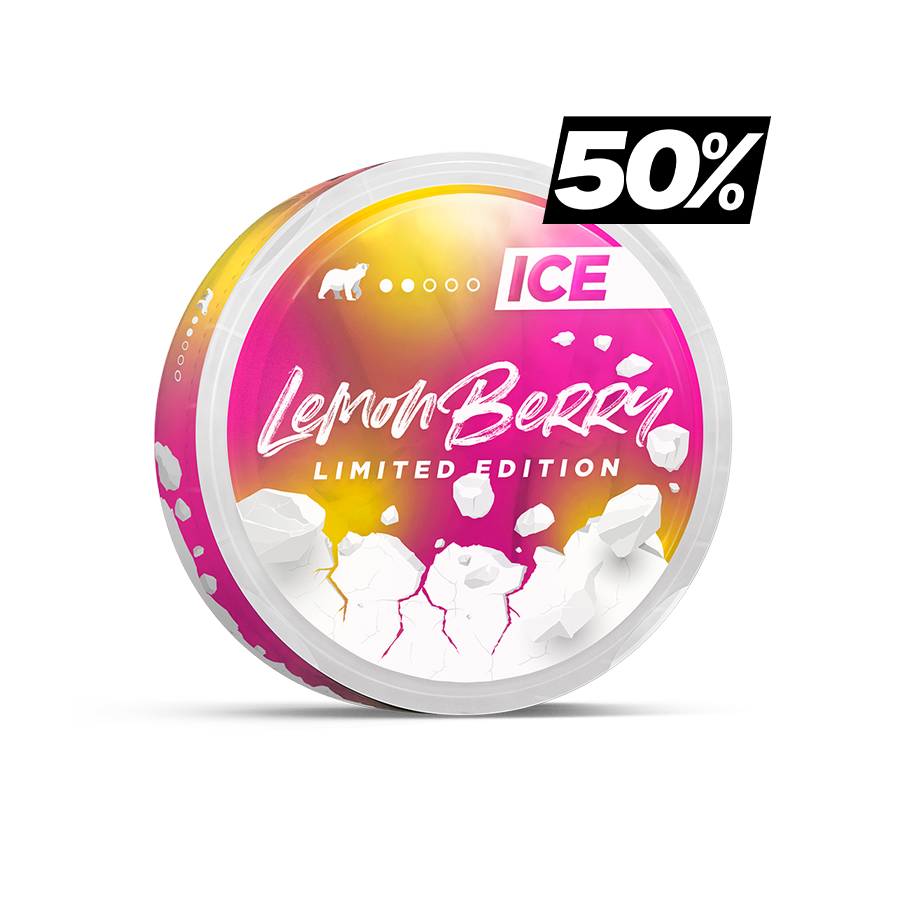 ICE Lemon Berry Nicotine Pouches
