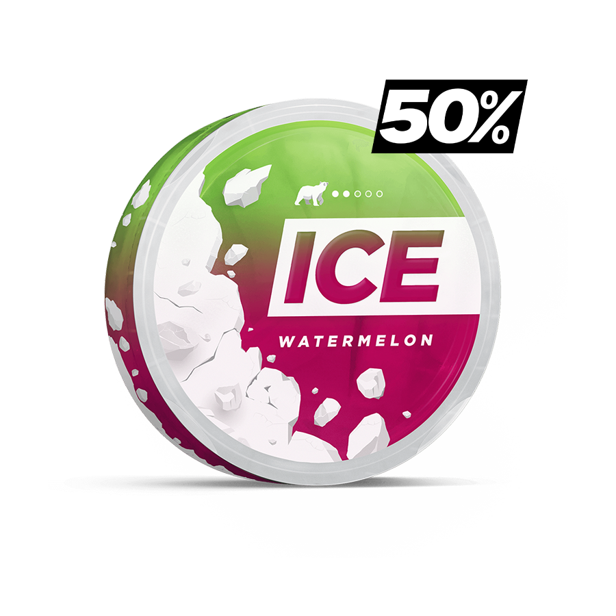 ICE Watermelon Mild Nicotine Pouches