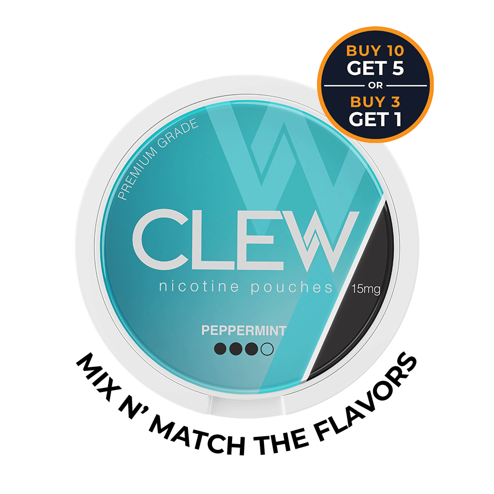 CLEW Peppermint 15 mg Nicotine Pouches