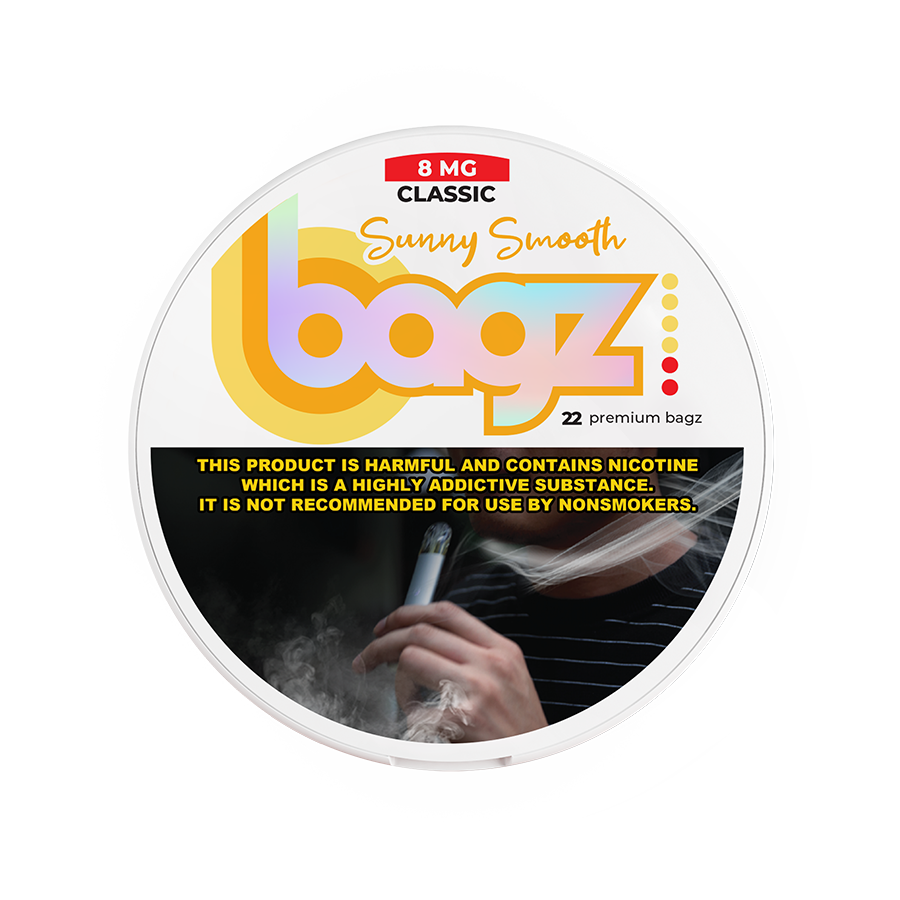 Bagz Sunny Smooth Slim Nicotine Pouches