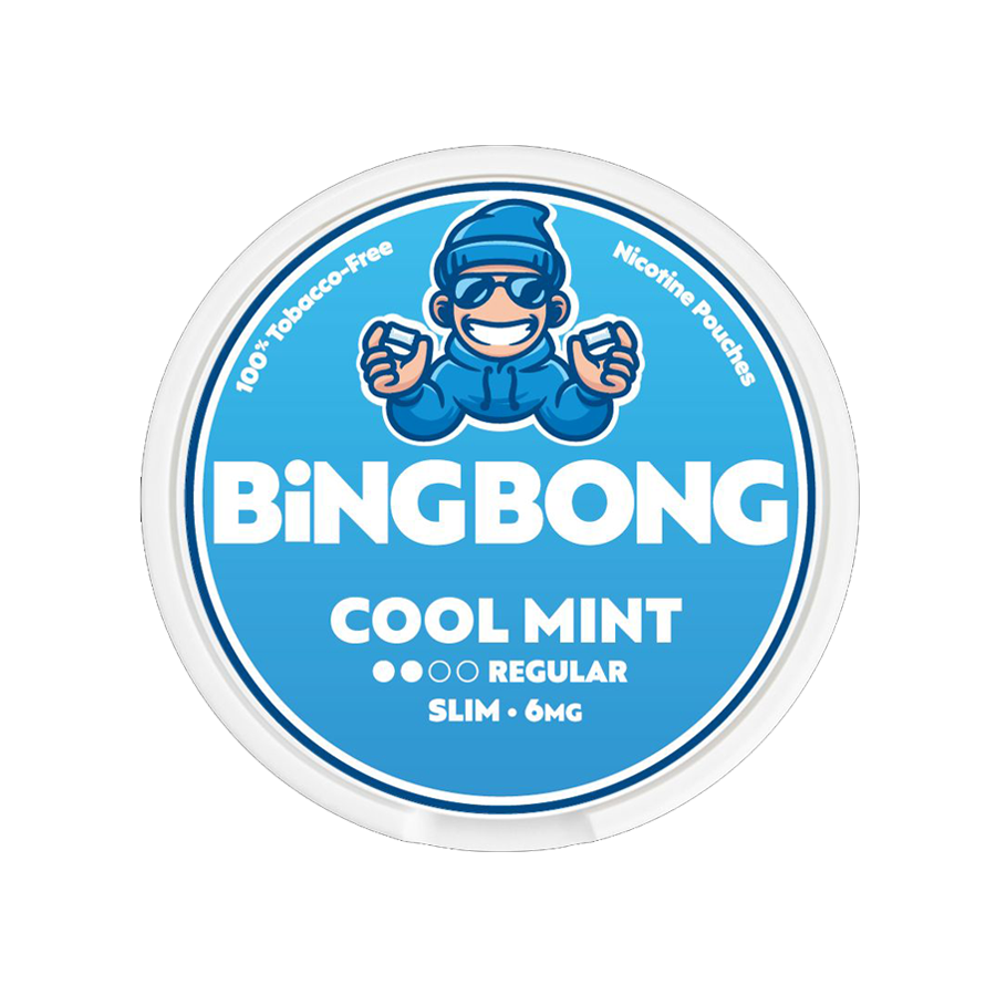 Bingbong Cool Mint 6mg Slim Nicotine Pouches