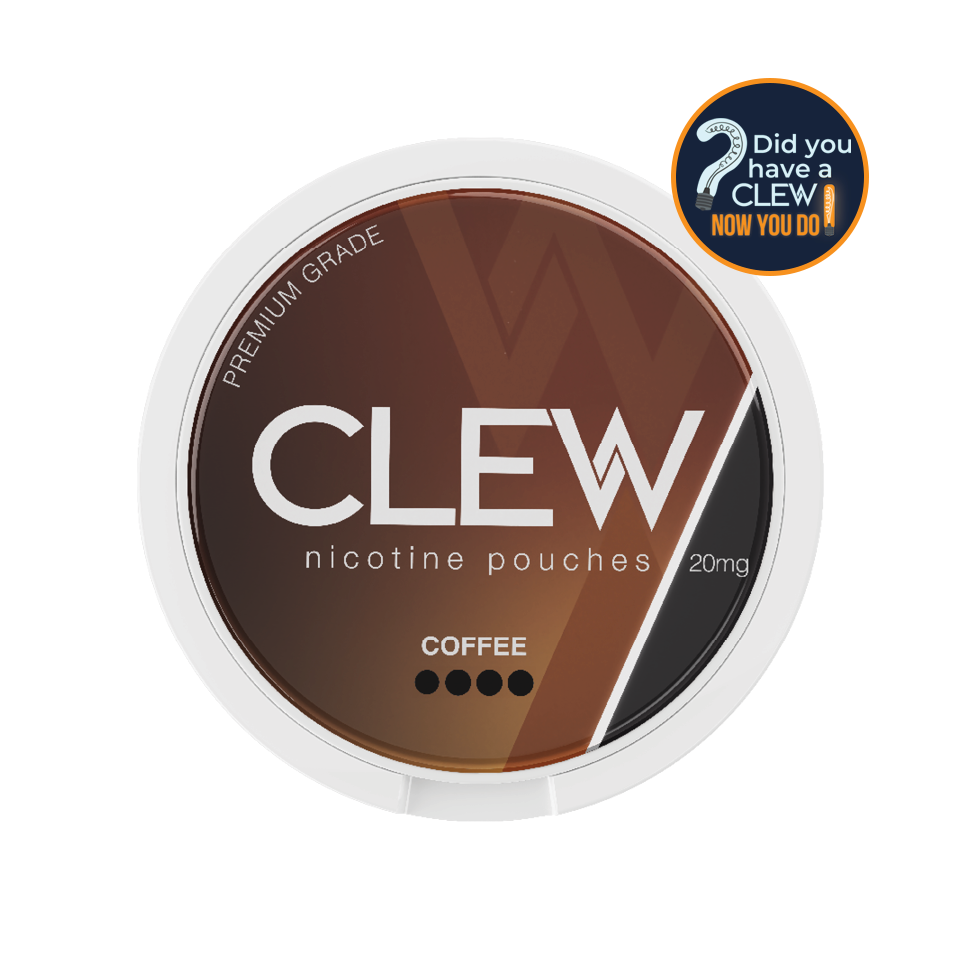 CLEW Coffee 20 mg Nicotine Pouches
