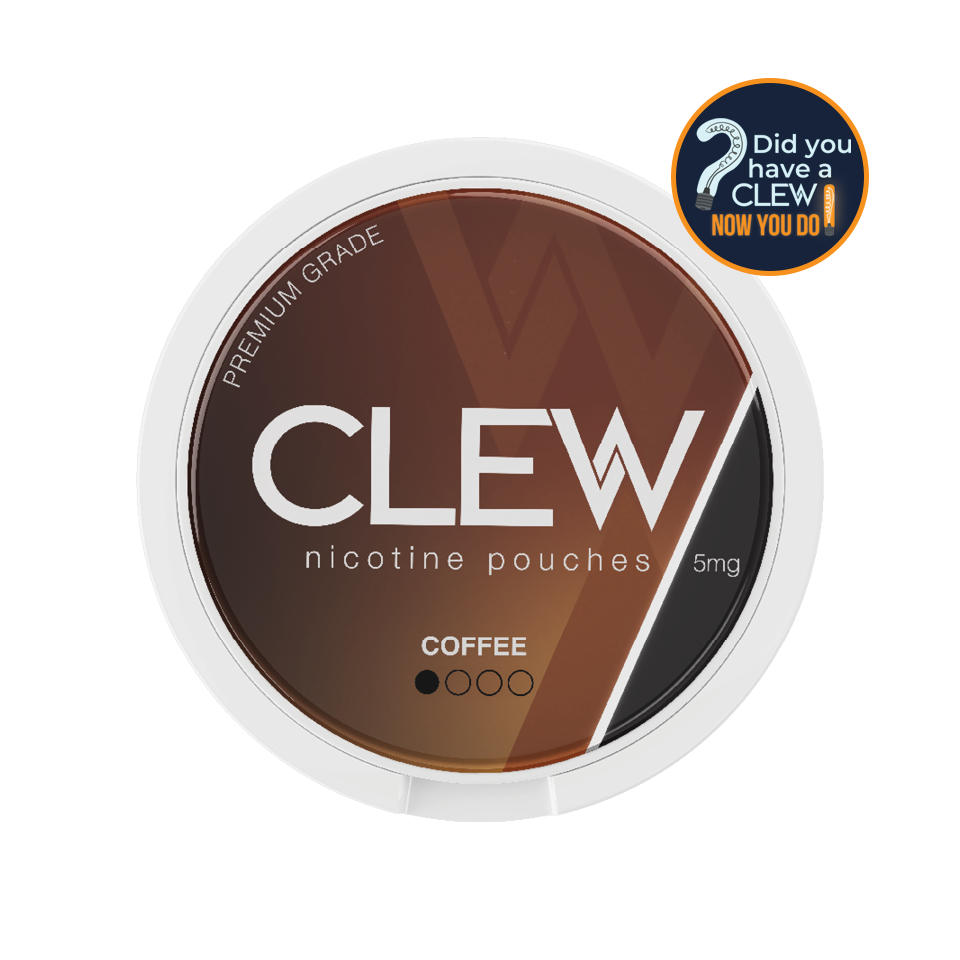 CLEW Coffee 5 mg Nicotine Pouches