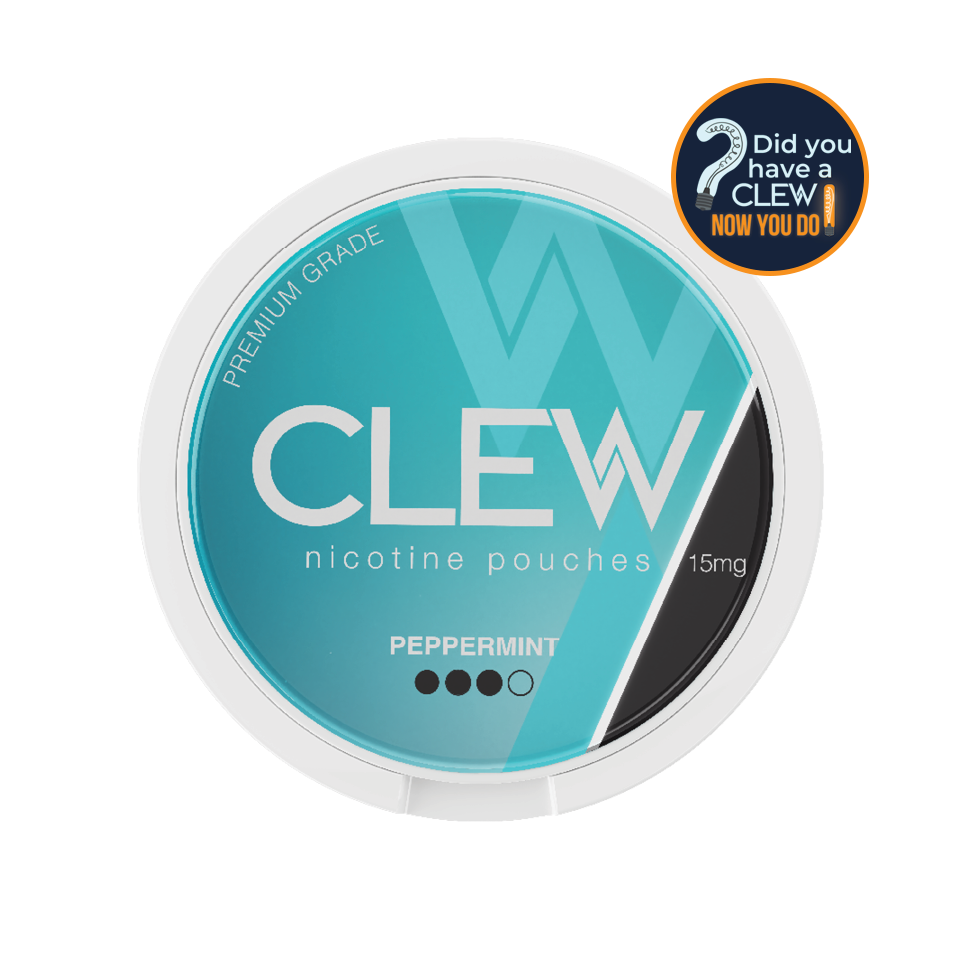 CLEW Spearmint 15 mg Nicotine Pouches