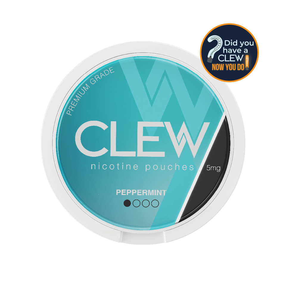 CLEW Spearmint 5 mg Nicotine Pouches