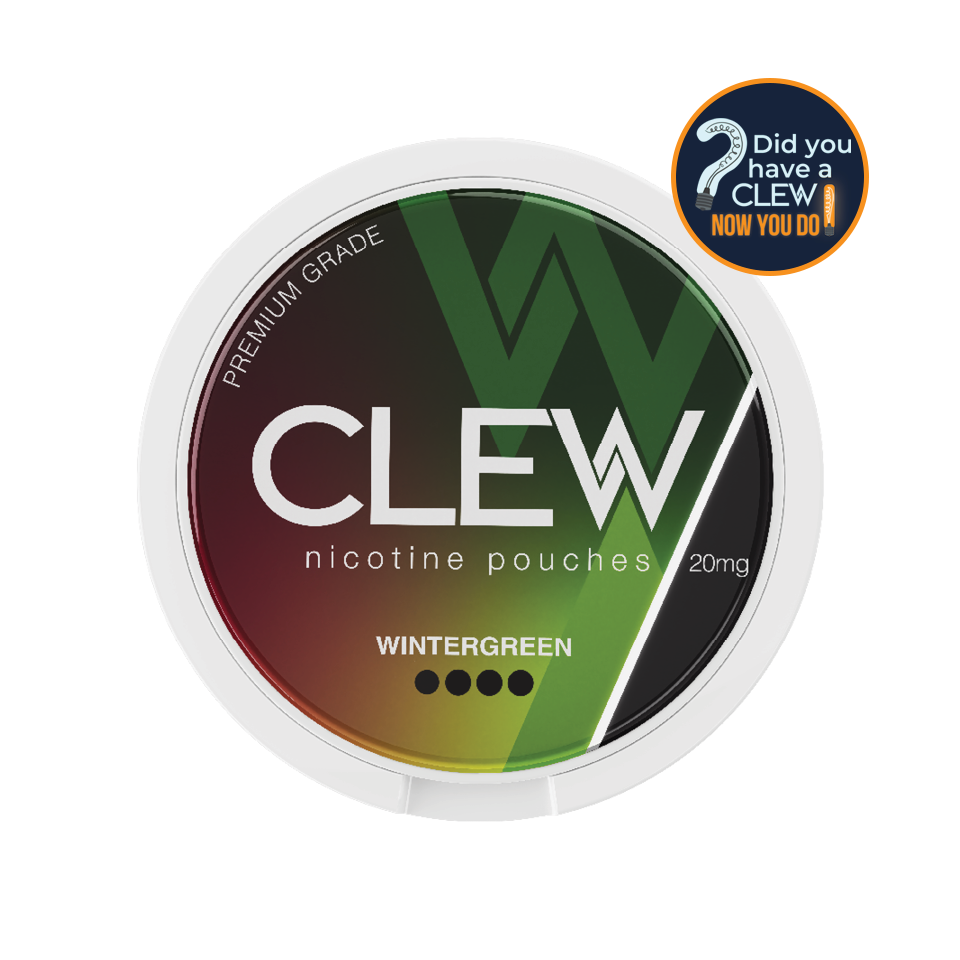 CLEW Wintergreen 20 mg Nicotine Pouches