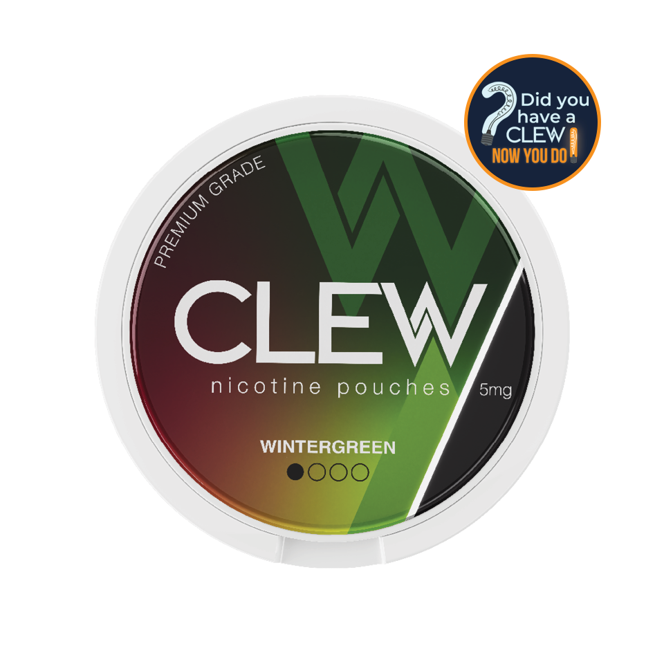 CLEW Wintergreen 5 mg Nicotine Pouches